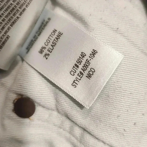 Agolde Women's High Rise Jeans - Dark Blue - Picture 9 of 9